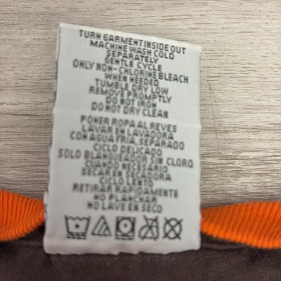 NFL Brown & Orange Cleveland Browns Logo Short Sleeve Tee Boy's Size M 10/12 - Picture 14 of 14